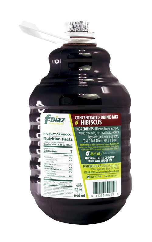 Concentrated drink mix HIBISCUS