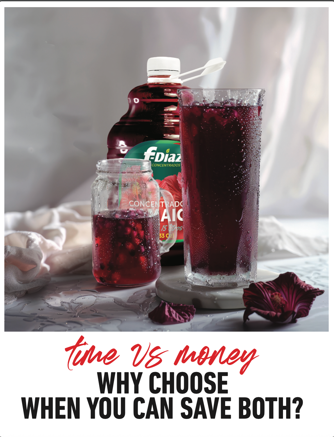 Concentrated drink mix HIBISCUS